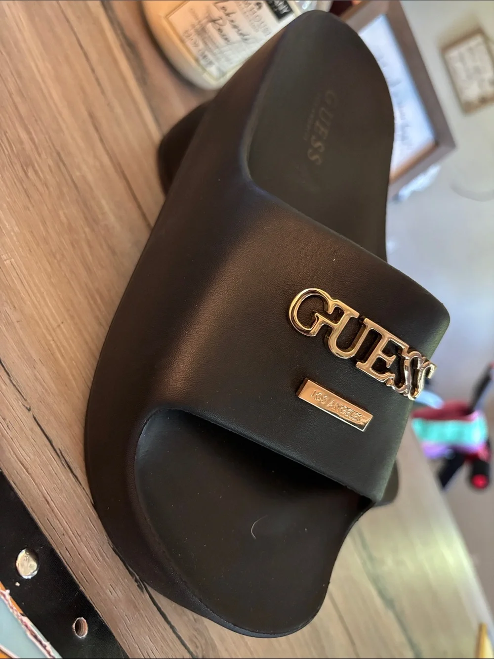 Women’s Guess platform slides